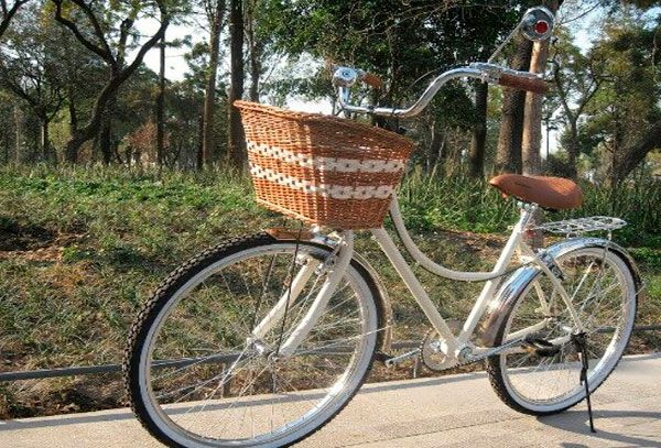 cesta para bicicleta urbana